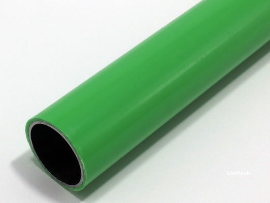 0.7mm سمك البلاستيك PE مطبقة أنابيب الفولاذ الصناعية حياة خدمة طويلة