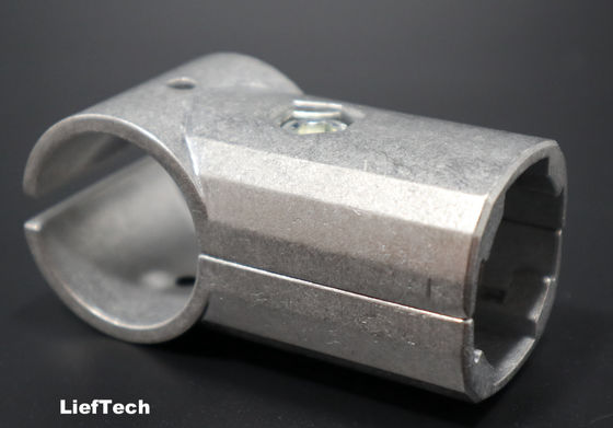 سبيكة الألومنيوم Lean Pipe Joint Connector ملحق Karakuri على شكل حرف T