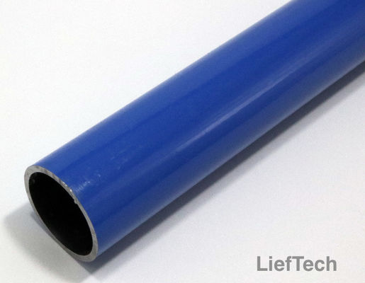 أنبوب فولاذي مغلف بالبلاستيك PE سمك 1.5mm معالجة مضادة للصدأ